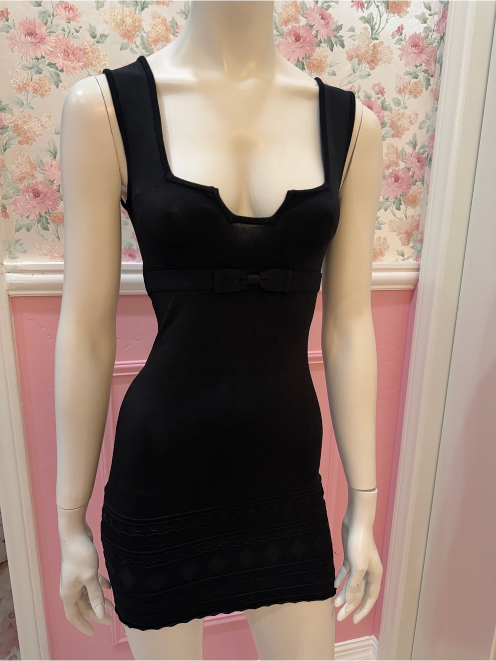 Bandage Y2K Classic Black Bodycon Tank Dress